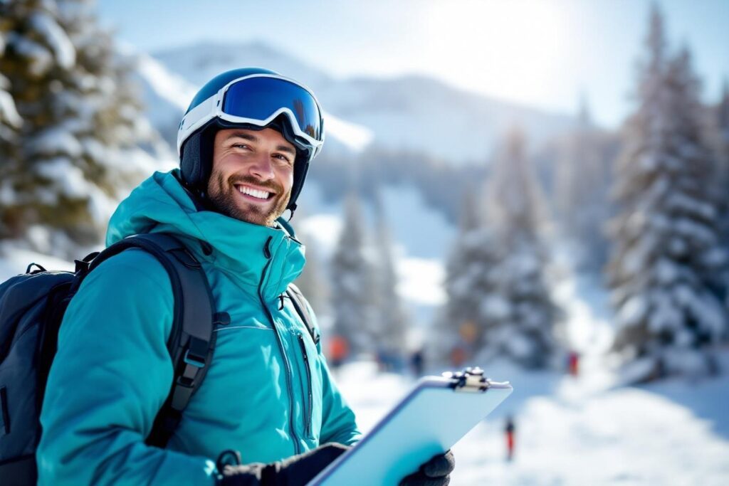 Salaire moniteur de ski : Revenus mensuels, saison et statut